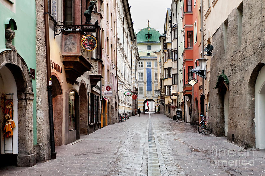 Streets of Innsbruck #7 Photograph by Andre Goncalves - Pixels