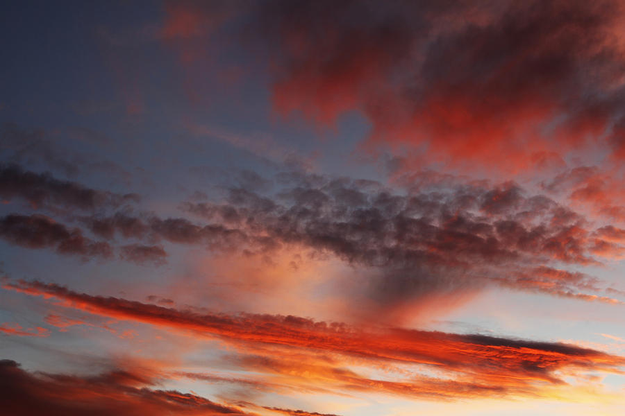 Sunset Photograph - Summer sky #7 by Les Cunliffe