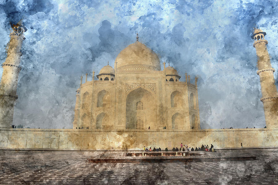 Taj Mahal in India #7 Photograph by Brandon Bourdages