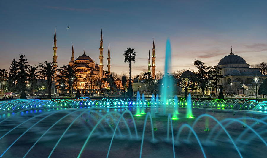 Architecture Photograph - The Blue Mosque #2 by Ayhan Altun
