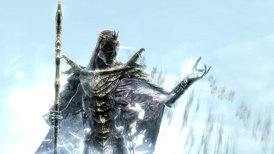 Winter Digital Art - The Elder Scrolls V Skyrim #7 by Super Lovely