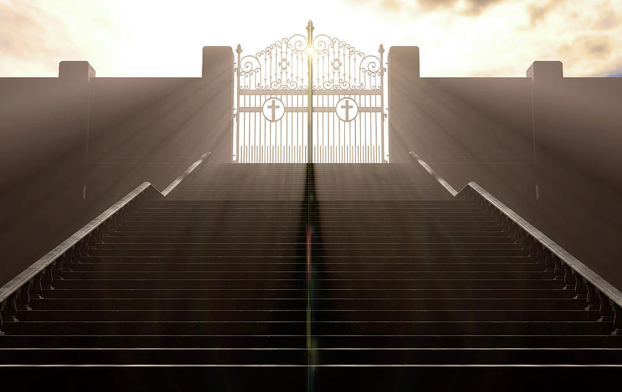 Heavens gate to heaven end of life. Stairway to Heaven. Religious