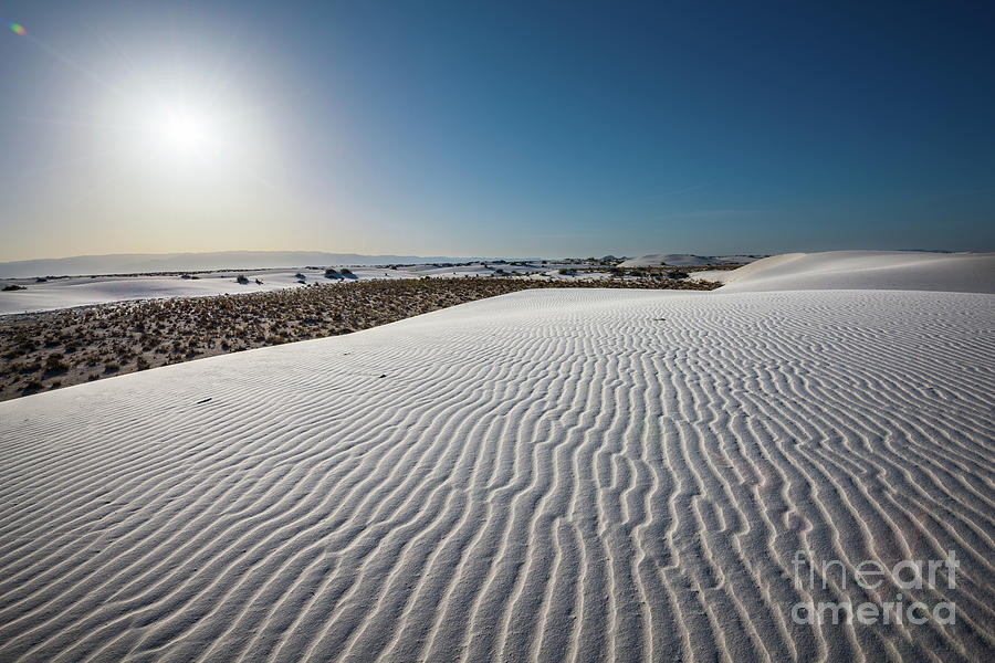 White Sands National Monument Photograph - The unique and beautiful White Sands National Monument in New Mexico. #7 by Jamie Pham
