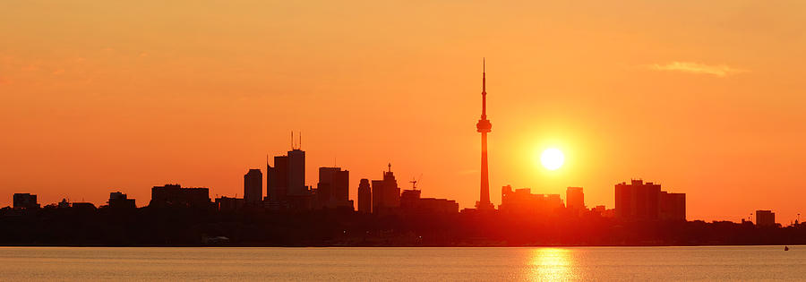 Toronto sunrise #7 Photograph by Songquan Deng