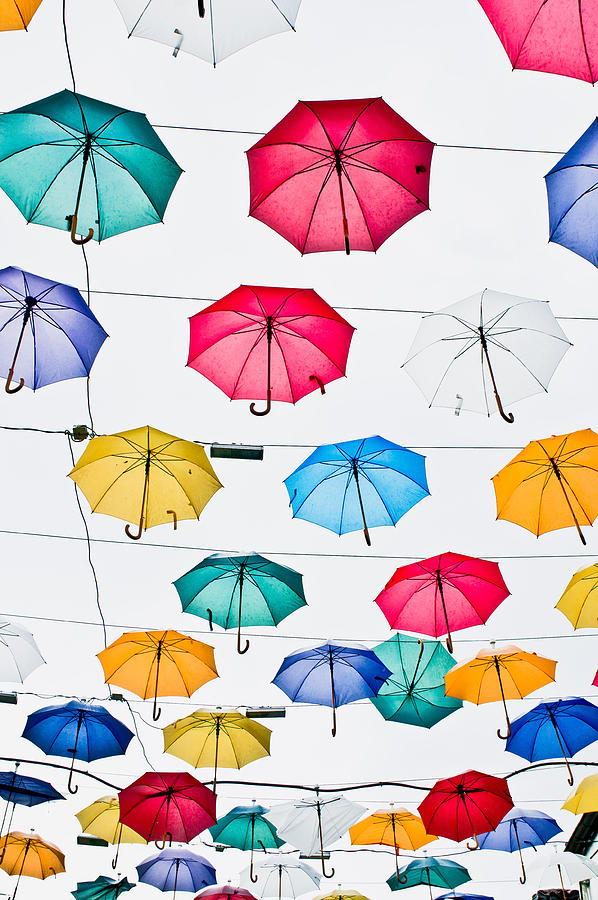 Turkey Photograph - Umbrellas #7 by Tom Gowanlock