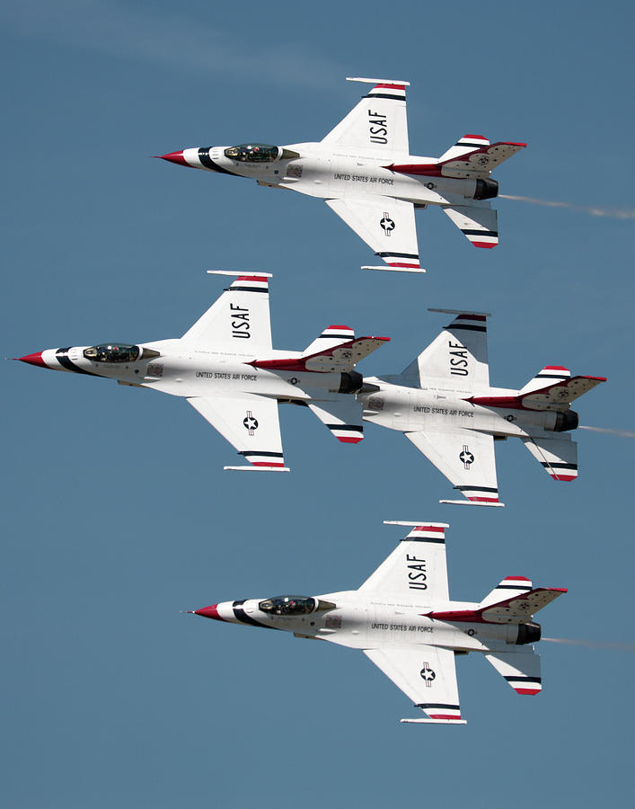 USAF Thunderbirds #7 Photograph by John Freidenberg