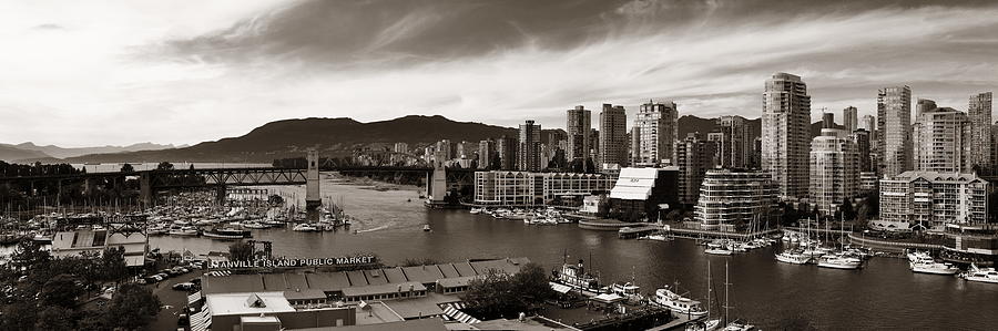 Vancouver harbor view  #7 Photograph by Songquan Deng