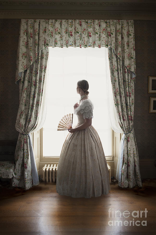 Victorian Woman At The Window #15 Photograph by Lee Avison