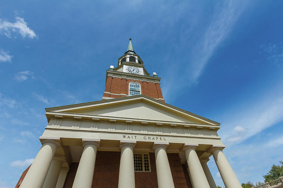 Wait Chapel at Wake Forest University Photograph by Bryan Pollard ...