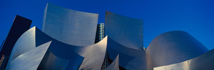 Walt Disney Concert Hall, Los Angeles #7 Photograph by Panoramic Images