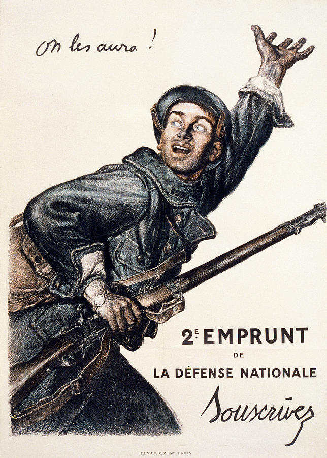 World War I: French Poster #7 Photograph by Granger