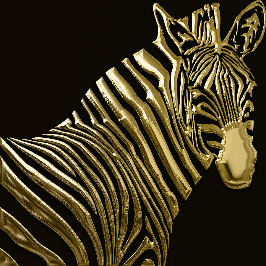 Zebra Collection #6 Mixed Media by Marvin Blaine