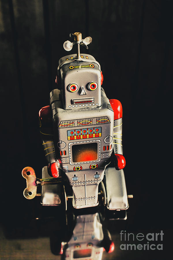 70s Mechanical Android Bot  Photograph by Jorgo Photography