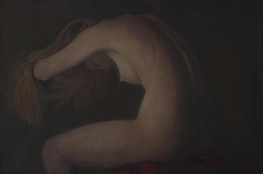 Nude Study Painting by Masami Iida