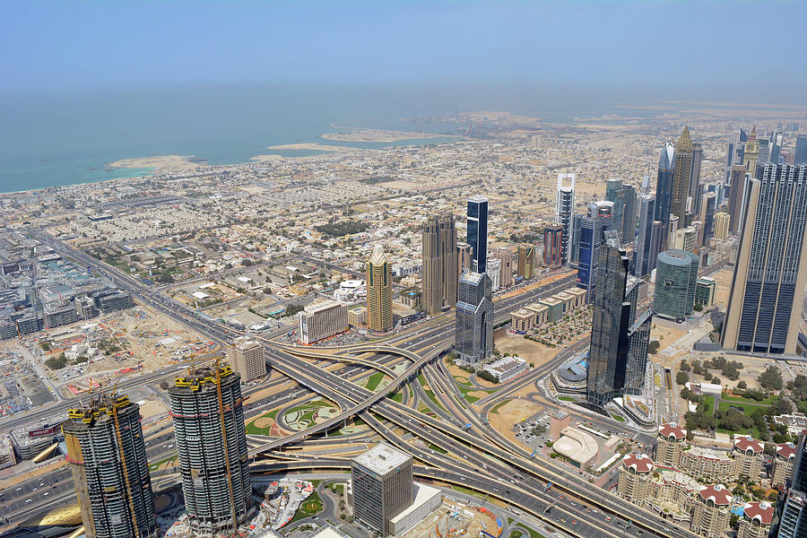 Photography of skyscrapers skyline, tall buildings from Dubai, United ...