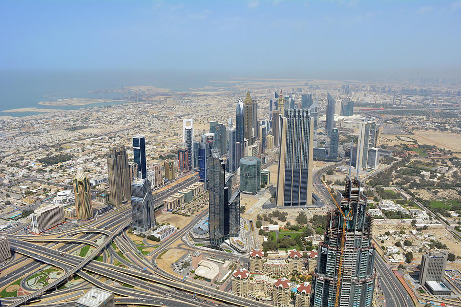 Photography of skyscrapers skyline, tall buildings from Dubai, United ...