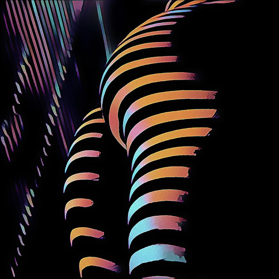 7485s Mak Zebra Striped Butt Bum Woman By Window In Composition Style Digital Art By Chris Maher 1354