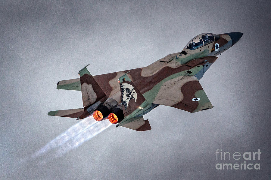 Israel Air Force F-15I Raam #75 Photograph by Nir Ben-Yosef