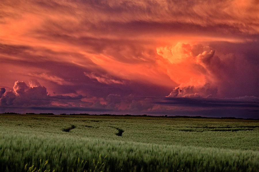 Storm Clouds Saskatchewan #75 Photograph by Mark Duffy