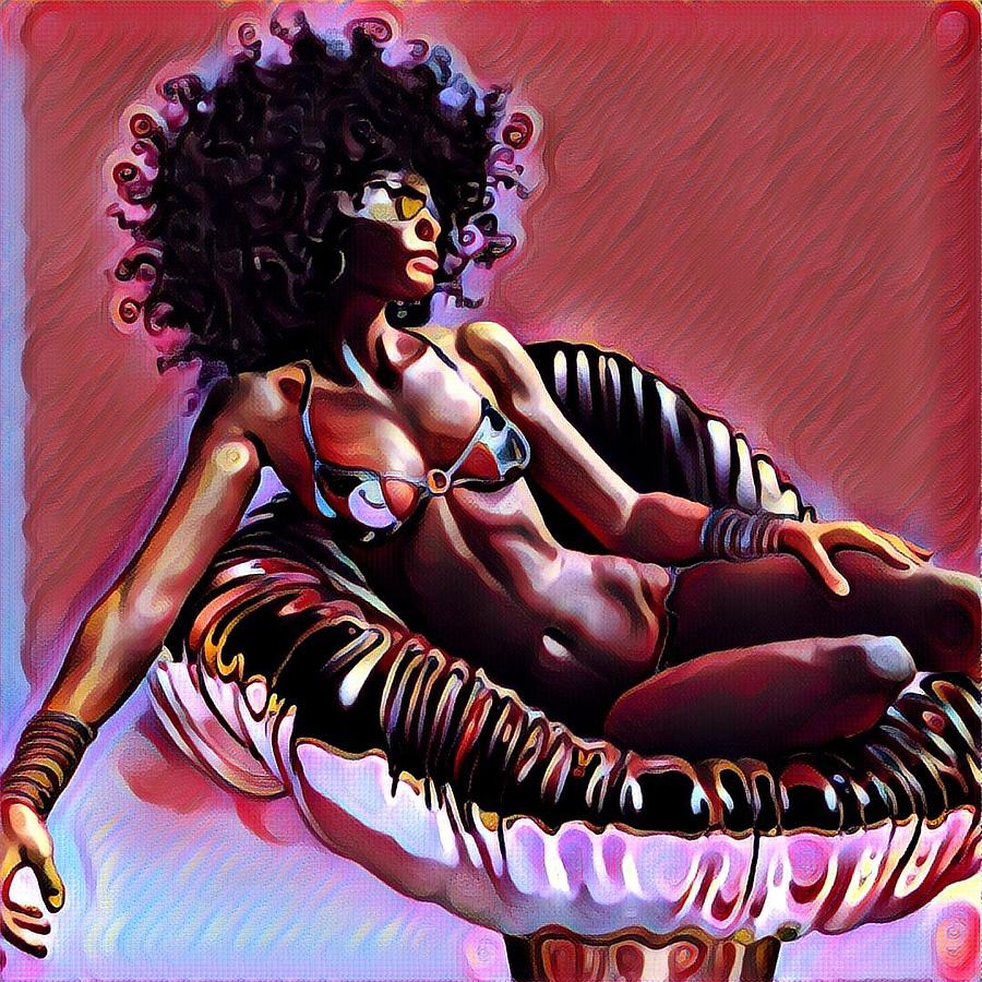 Black Girl Digital Art - Idaho Players by Baroquen Krafts Black Girl Digital Art - Idaho Players by Baroquen Krafts