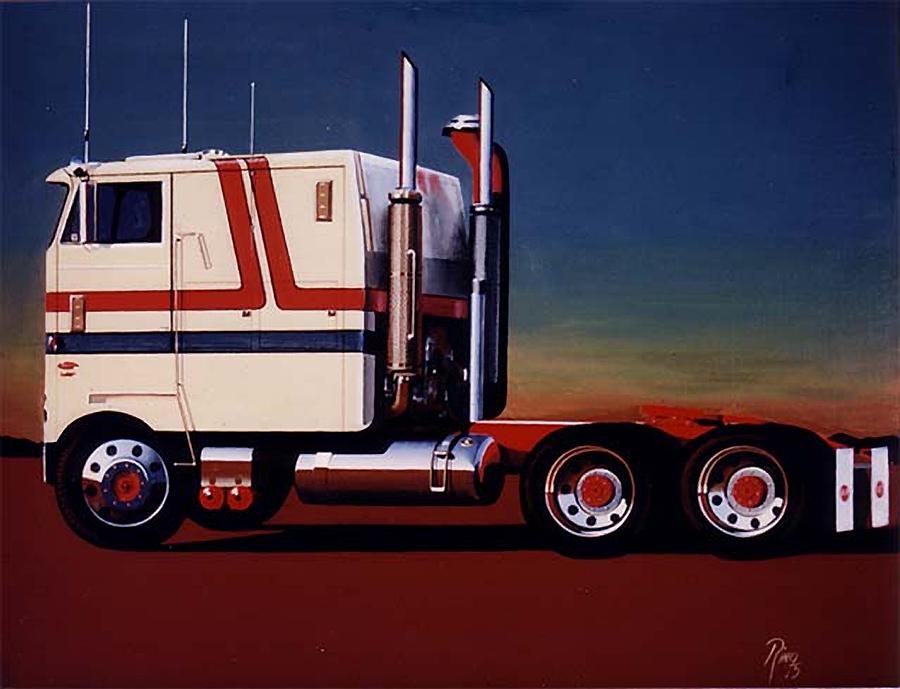 76 Pete Painting by Peter Ring Sr
