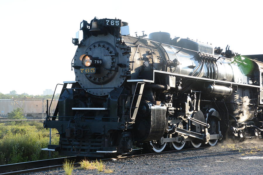 #765 NKP Steam Locomotive #765 Photograph by Albert Acker - Pixels