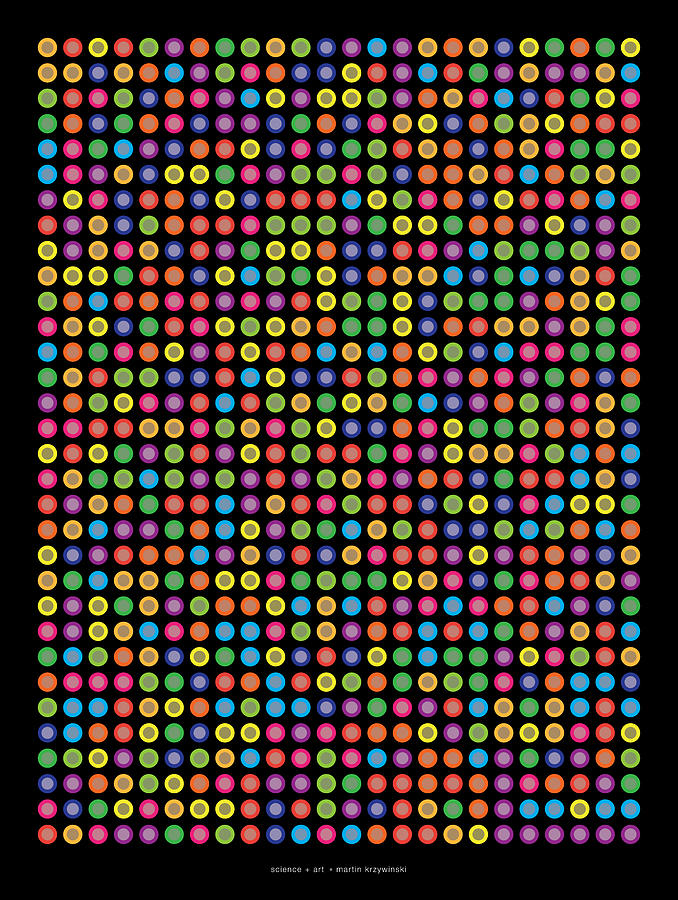  768 digits of Pi up to Feynman point #768 Digital Art by Martin Krzywinski