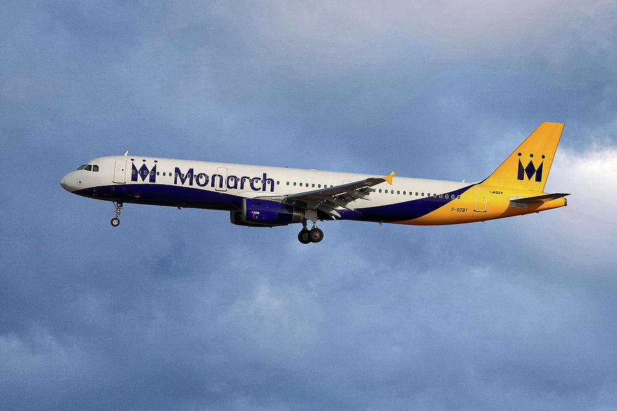 Monarch Photograph - Monarch Airbus A321-231  #77 by Smart Aviation