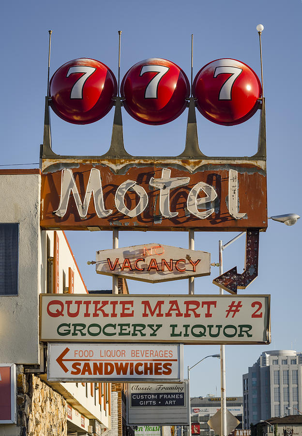 777 Motel Photograph by Rick Mosher