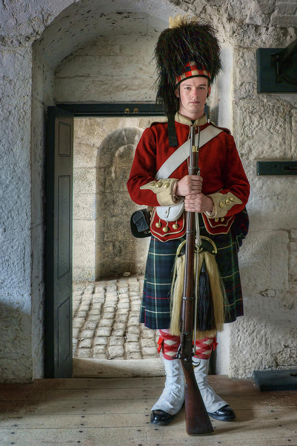 78th Highlander - Halifax Citadel - Nova Scotia - Canada Photograph by Nikolyn McDonald