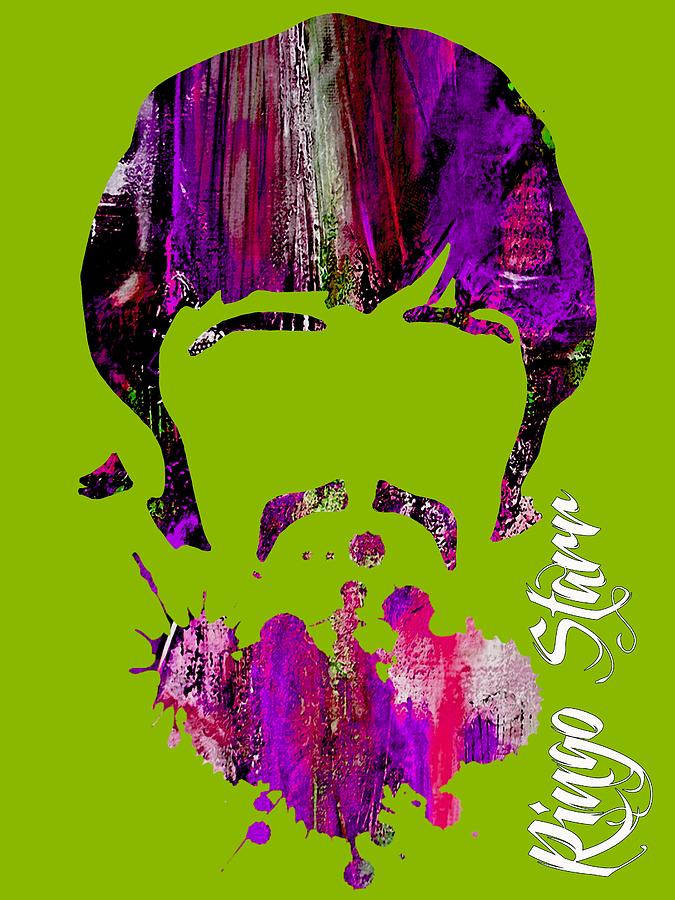 Ringo Starr Mixed Media - Ringo Starr Collection #75 by Marvin Blaine