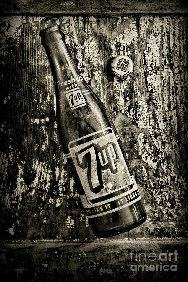 7up Aged Photograph by Paul Ward