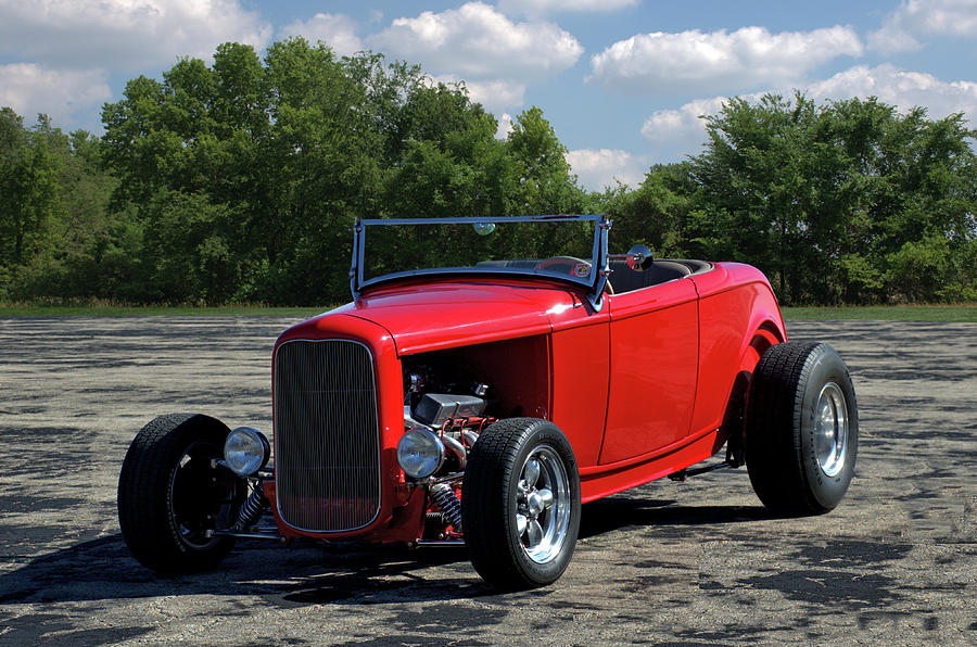 1932 Ford Roadster Hot Rod Photograph by Tim McCullough