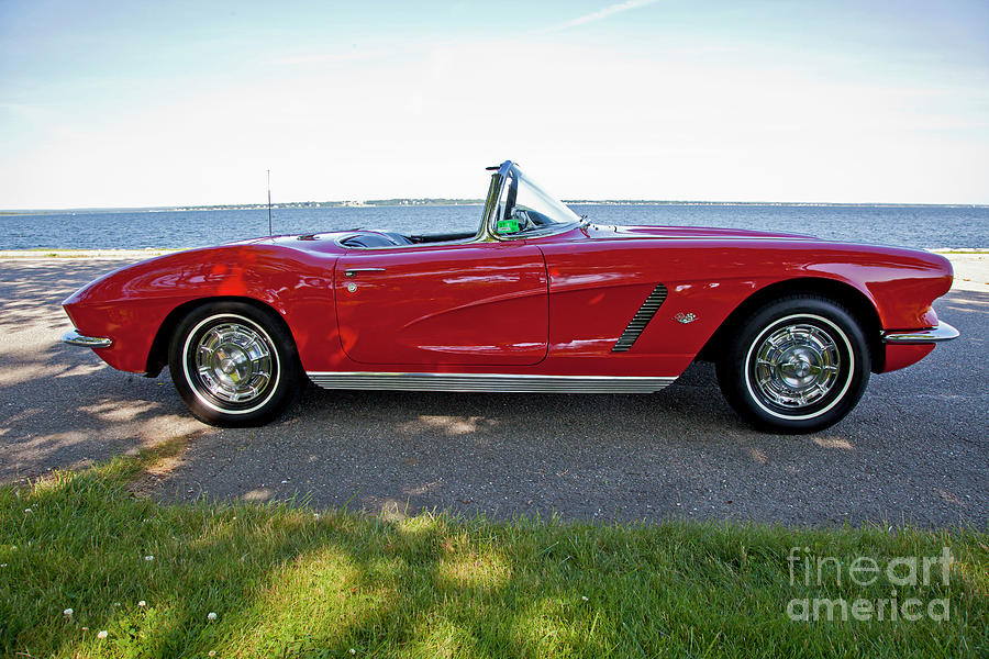 1962 Corvette #8 Photograph by Butch Lombardi
