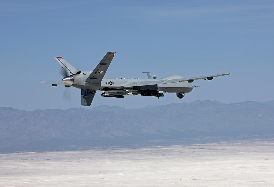 An Mq-9 Reaper Flies A Training Mission #8 Photograph by HIGH-G Productions