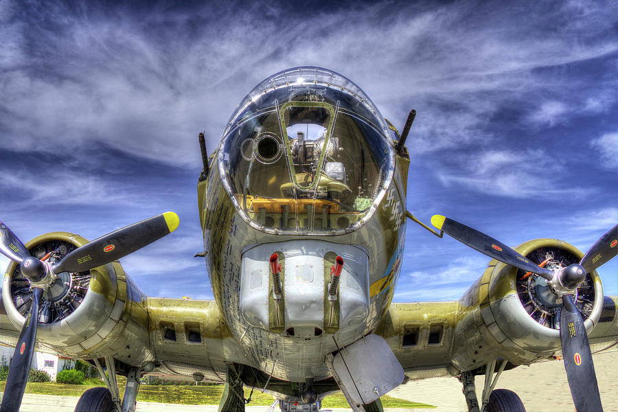 B-17 #1 Photograph by Joe  Palermo