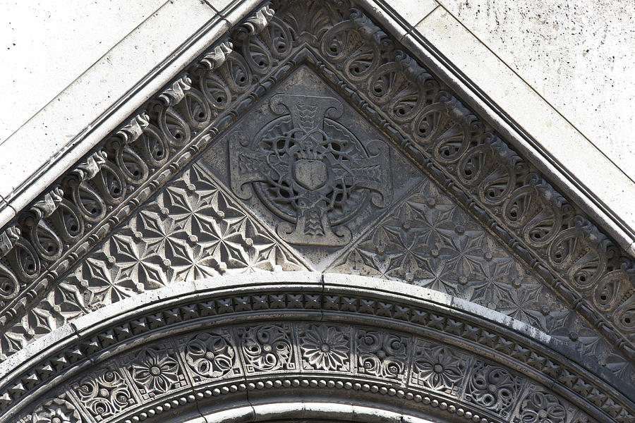 Basilica du Sacre-Coeur de Montmartre #8 Digital Art by Carol Ailles