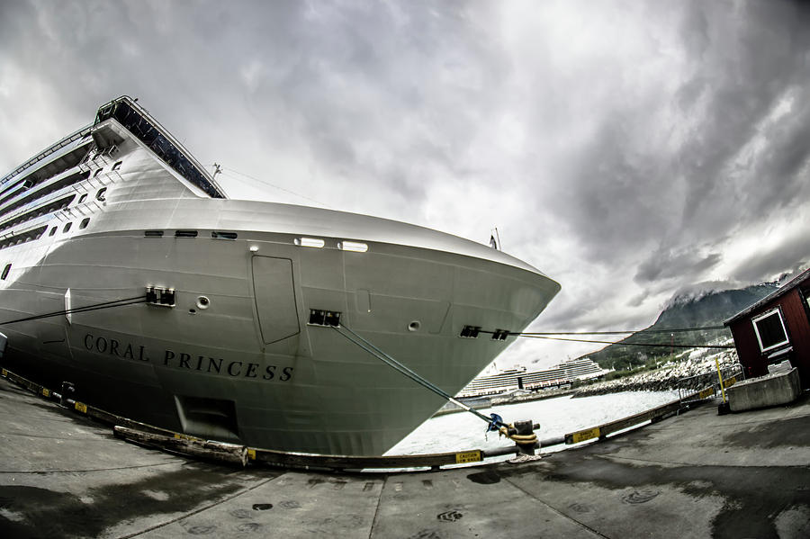 beautiful Alaskan cruise ship scenery  #8 Photograph by Alex Grichenko