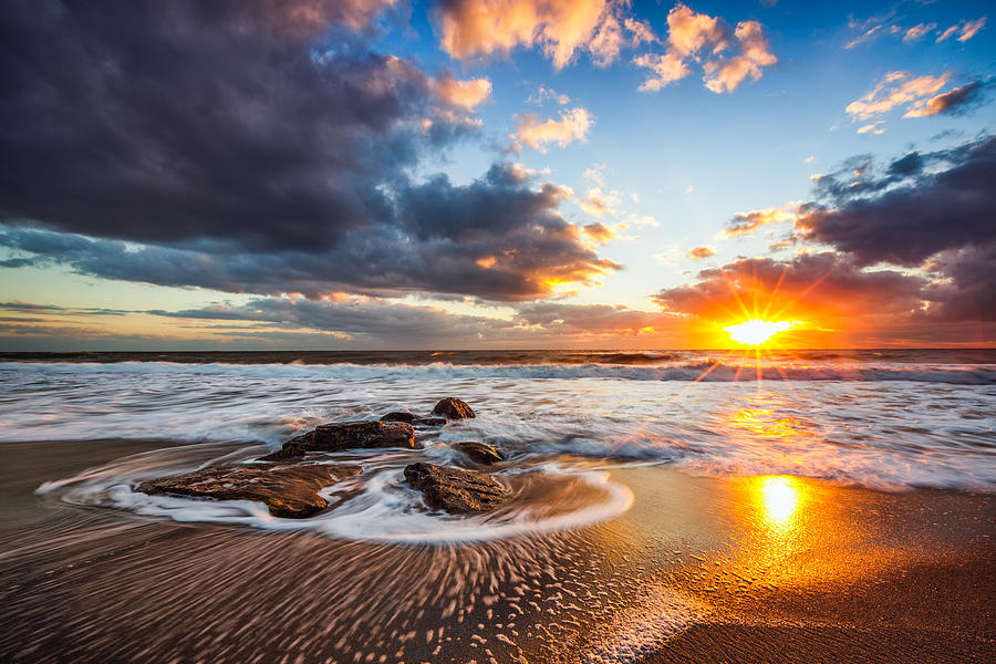 Beautiful Cloudscape Over The Sea Photograph By Valentin Valkov Fine