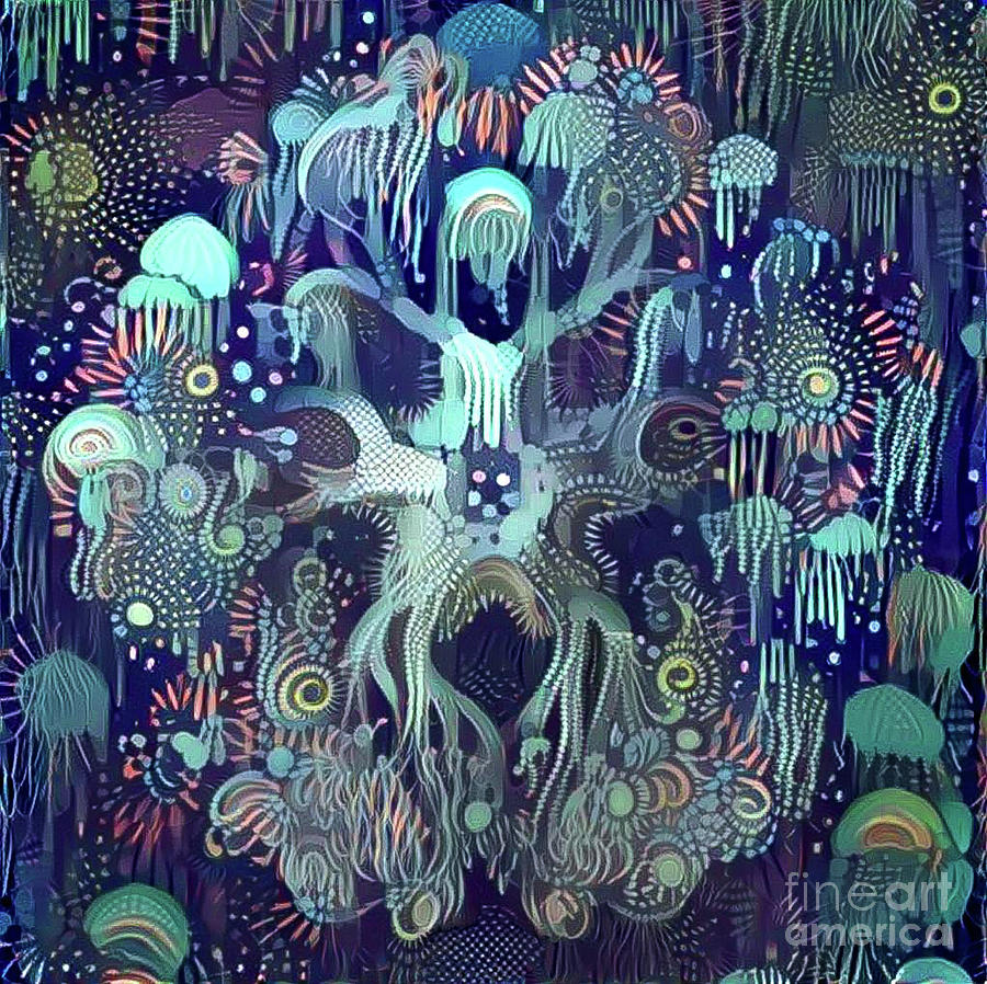 Beautiful undersea coral #8 Digital Art by Amy Cicconi