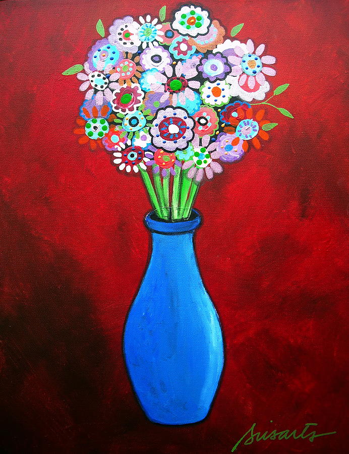 Flower Painting - Blooms #8 by Pristine Cartera Turkus