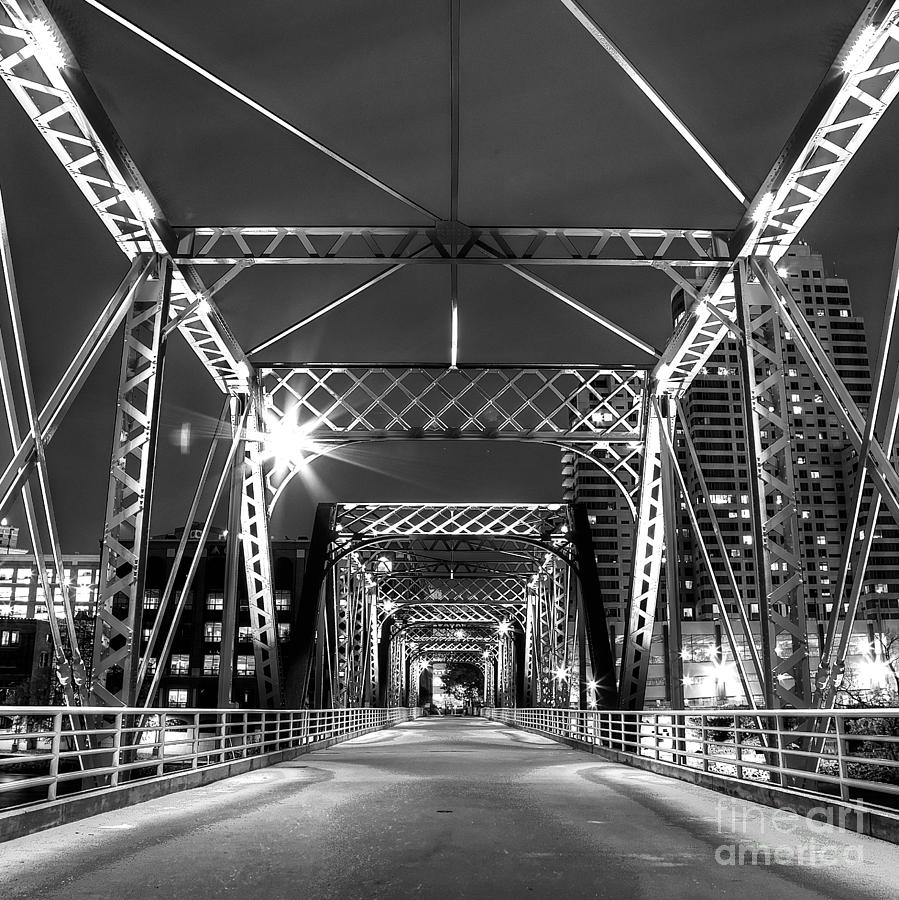 Bridge Photograph - Blue Bridge #8 by Twenty Two North Photography