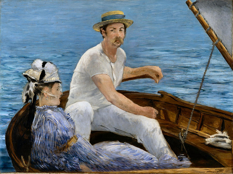 Edouard Manet Photograph - Boating #8 by Edouard Manet