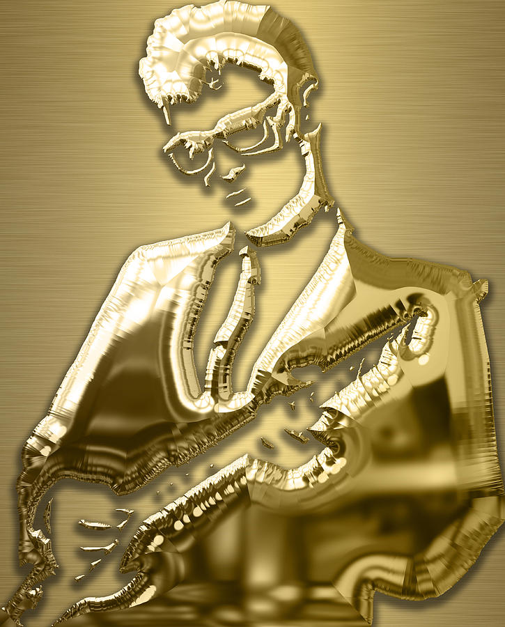 Buddy Holly Mixed Media - Buddy Holly Collection #8 by Marvin Blaine
