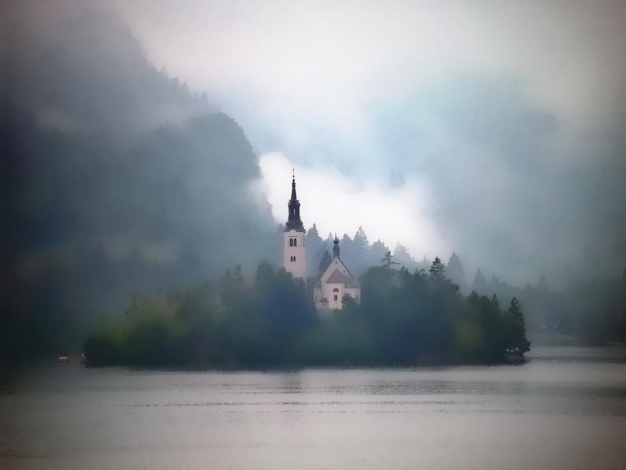 Church of the Assumption - Lake bled, Slovenia #8 Photograph by Joseph Hendrix
