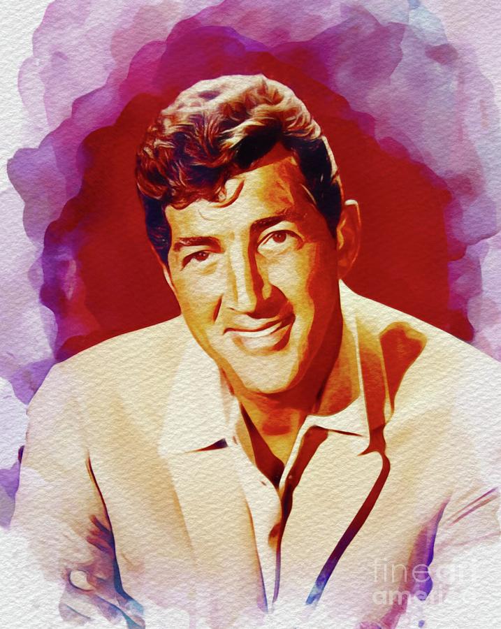 Dean Martin, Hollywood Legend Painting