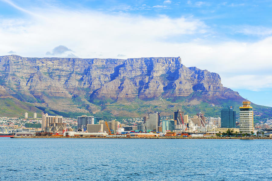 Downtown Cape Town with Table Mountain #8 Photograph by Marek Poplawski
