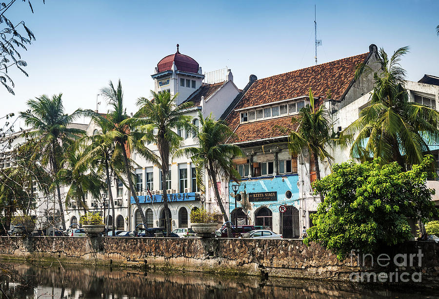 Dutch Colonial Buildings In Old Town Of Jakarta Indonesia #8 Photograph by JM Travel Photography