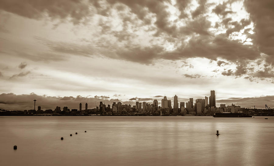 Early Morning Sunrise In Seattle Washington #8 Photograph by Alex Grichenko