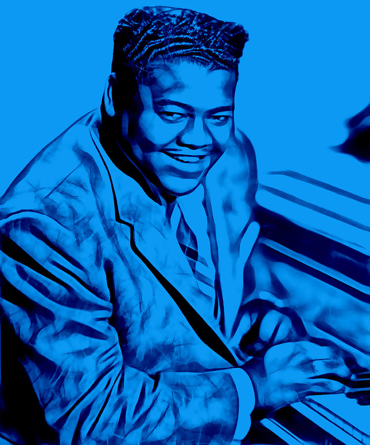 Fats Domino Collection #8 Mixed Media by Marvin Blaine